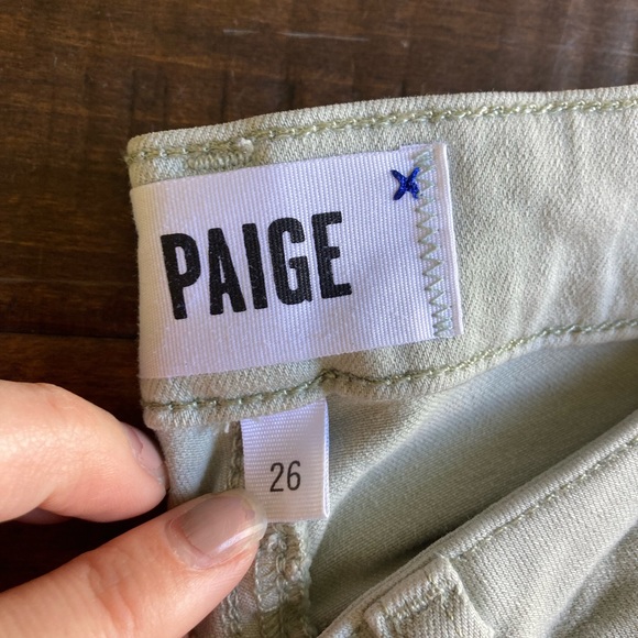 Paige Verdugo Crop light blue skinny jeans size 26 - Picture 5 of 6